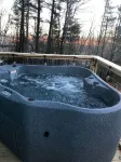 Soak in the Hot Tub & View the Stars Starlight Yurt"
