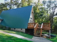 Waterfront Home with Pier Lake O' the Pines - Acorn Timbers