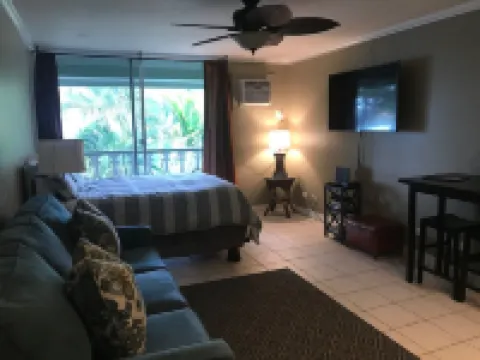 The Palm- Cozy condo in the heart of Kona