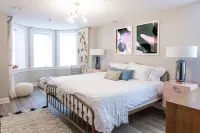 New! Brush Park Brilliance! Walk->Stadiums DT Luxe 3Br