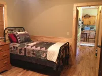 Cabin on the White River. Famous for clean, cold water and record size trout!