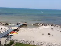 Lakefront condo --2BR/2Bath Sleeps 4  Private beach and lake front balcony
