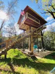 1 bed 1 bath Treehouse called the Firetower Hotel di Butts County