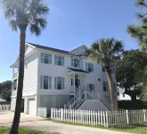 2nd House from the Beach, Large Wraparound Porches with Water and Sunsets Views!