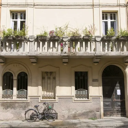 The balcony of the Angiol d'Or
