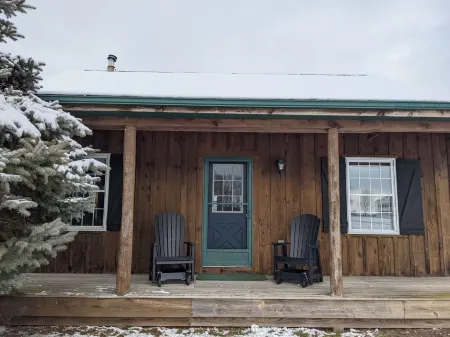 Countryside Cabin on  40 Private Acres Along Johnson Creek