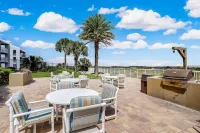 Oceanfront, Top Corner Unit with Fishing Pier & Pool at Amelia By The Sea