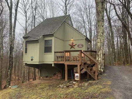 Rest Assured in Black Bear Resort-Hike, Ski, Swim, Bike, Pickleball, and Relax! Отели рядом с достопримечательностью «Парк штата Блэкуотер Фолс»