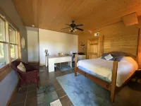 Sky Dog Pet Friendly Home Dupont Brevard Hiking Mountain Biking Porch Waterfalls