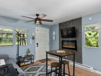 Tiny Cabin in the Woods - Firepit - just off I-70 - Pets Welcome! Hotels in Bond County