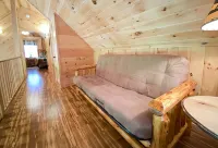 Stay on Kingdom Trails in a three bedroom cabin!