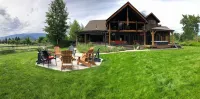 Fly Fisherman's Lodge on the Bitterroot River,  Lolo Mt