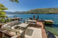 Lakefront Cabin with private pier on Donner Lake
