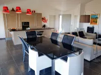 Villa with breathtaking sea and mountain views