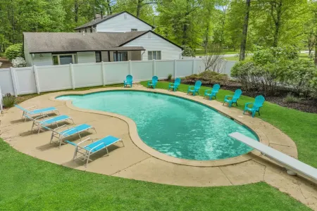 Cozy Family Home Fireplace and Backyard Playset