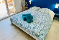 Leucate plage <br>house 100m from the beach sea view <br>8 people