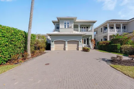 Elegant Naples Private Pool Home Steps from Beach