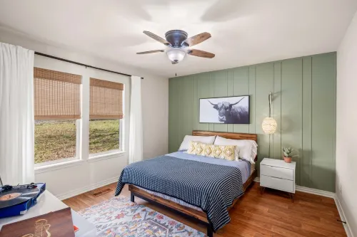 Stylish Kitchen and Expansive Outdoor Deck - Charming Fayetteville Haven