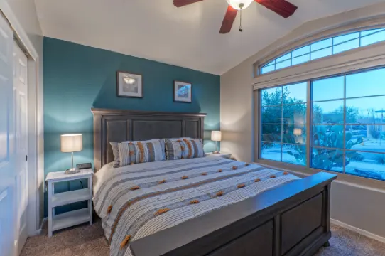 Sunlit Oasis with Pool and Fire Pits - Charming Desert Retreat