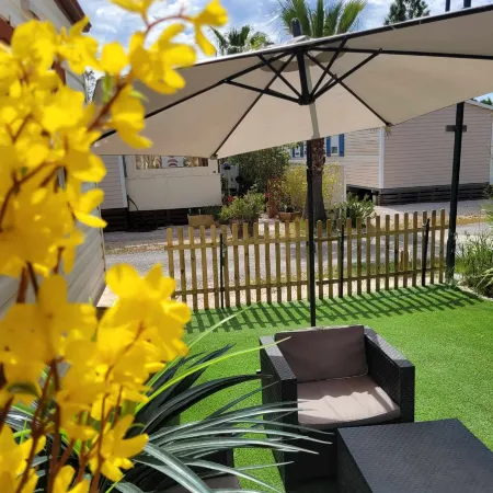 Charming mobil-home at 200 m from beach