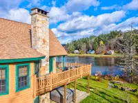 Mount Snow Cabin with Private Hot Tub by RedAwning Hotels in Wilmington
