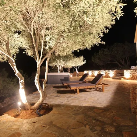 Villa Rouvis with Outdoor Hot Tub