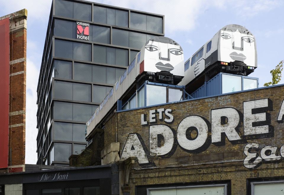 시티즌M 런던 쇼어디치 로비