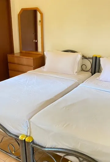 ห้องดีลักซ์เตียงใหญ่หรือเตียงแฝดพร้อมวิวภูเขา