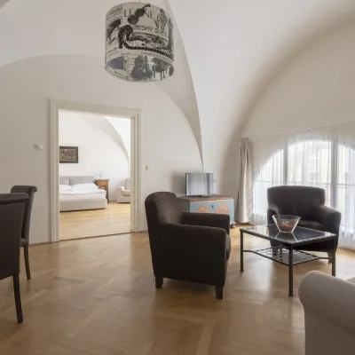 Three Golden Crowns Apartments Hotels near Trdelnik