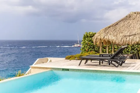 Kas di So o Ocean Front Luxury Villa Отели рядом с достопримечательностью «Cas Abao Beach»