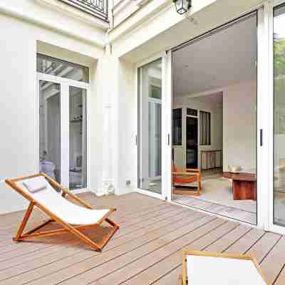 Charming Apt with Patio - 2Bd4P - Monceau Park Others