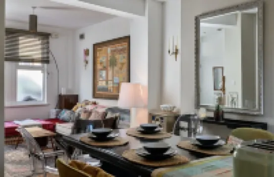 Boujee, chic city centre house