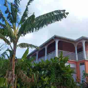 Up there in the garden - Villa with sea and mountain views - Deshaies Hotel Exterior