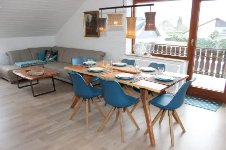 modern, very spacious apartment in the immediate vicinity of the Center Parcs Отели в г. Медебах