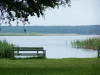 Vacation apartment downstairs in the manor house - Feriendorf Großer Labussee 202