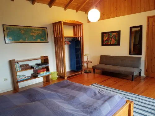 Country Cottage - Cedros, typical Azorien Big House with garden and seaview - 발코니