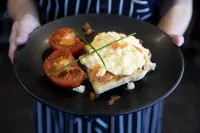 Julie-Anna, Bendigo - petit déjeuner