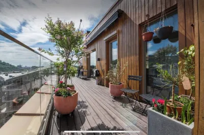 3-bedroom penthouse in delightful Oslo, large private terracce , amazing view Hotels in 