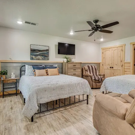 Waterfront Cabin on White River w/ Deck + Patio!