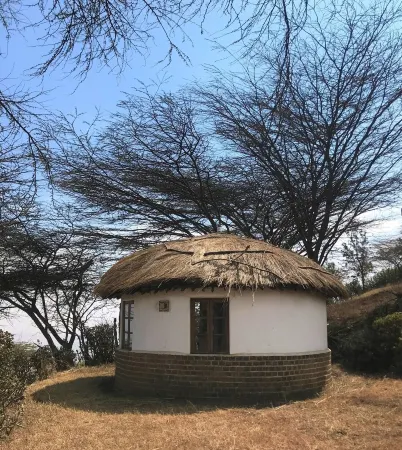 Unique house on the remote Maasai Plains