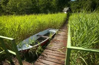 Apartment Bellevue in a chalet on Lake Sader Hotels in Buckow