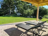 Vacation chalet with sauna and large terrace at Ferienhof Schiegl in the bay. Forest Hotel a Brennberg