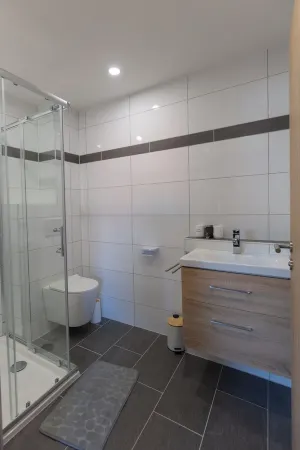 New vacation apartment in the heart of Dettingen with balcony