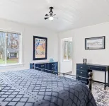 Blue Bungalow - Charming Lakefront Cottage in Canadian Lakes - Sleeps 8