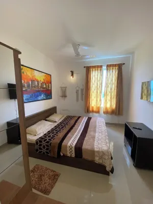 2BHK Lake View Barcelona Theme Apartment - Chennai