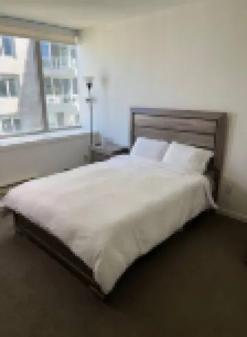 Spacious 1b1b oasis in luxury SF building with bay bridge view & full amenities