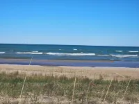 Oscoda beach front cottage