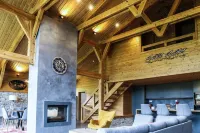 Chalet for up to 10 people with sauna nestled in the valley of 3 mountains