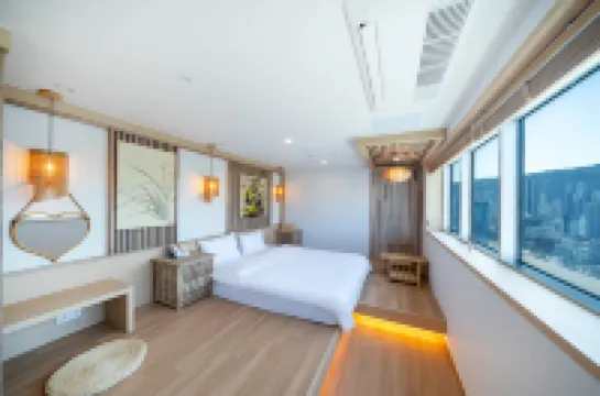 Busan Gwangalli Hotel Ryokan Bada 鄰近釜山廣安裏海水浴場的酒店