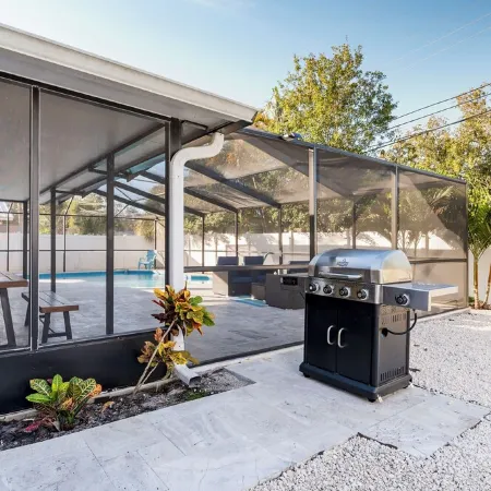 Heated Private Pool + Game Room | Family & Group Favorite | Beach Minutes Away